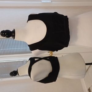 $4 Add-on Black Sports Bra - Size XL